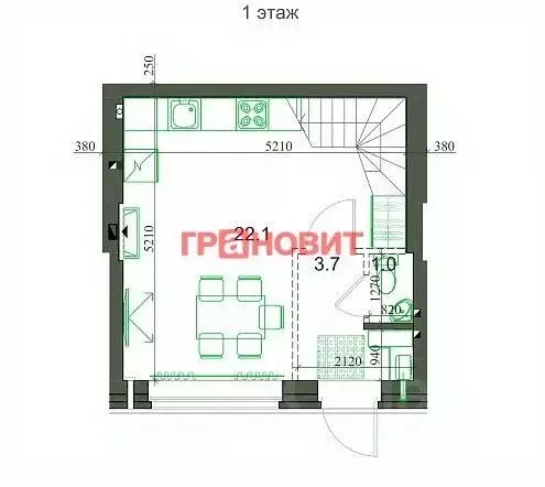 Таунхаус в Новосибирская область, Новосибирский район, Мичуринский ... - Фото 1