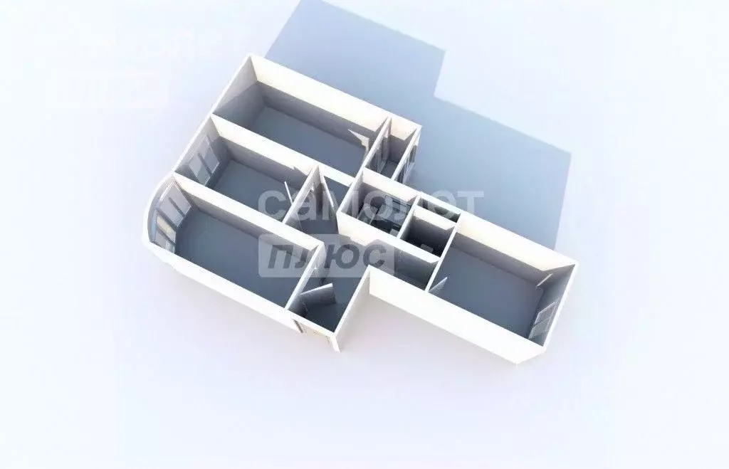 3-к кв. Москва Рождественская ул., 6 (72.7 м) - Фото 2