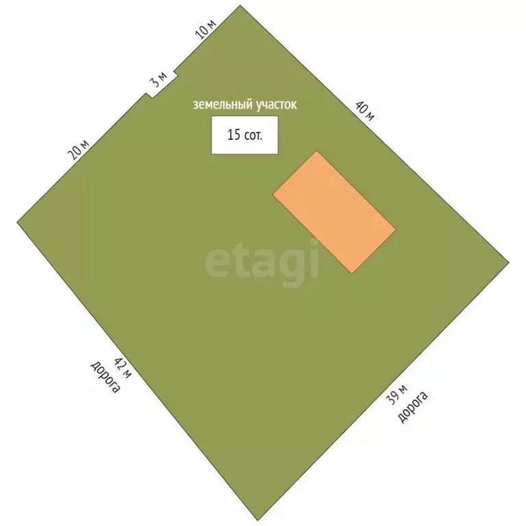 Участок в Тюменская область, Тюмень Парфеново мкр, ул. Доронина (14.48 ... - Фото 2