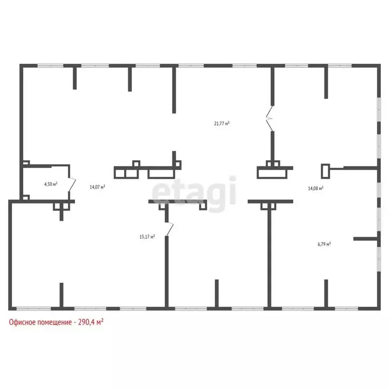 Офис (290.4 м) - Фото 1