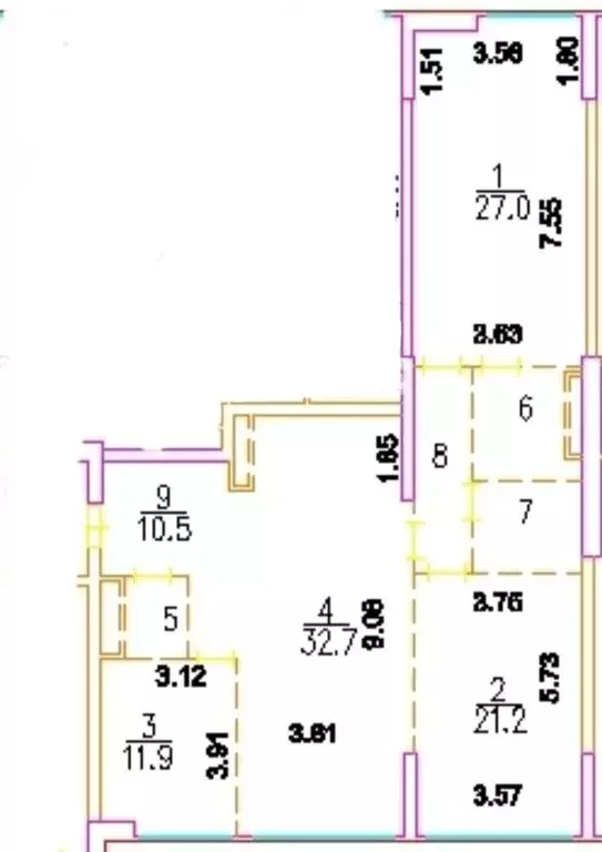 4-комнатная квартира: Москва, Кочновский проезд, 4к2 (121 м) - Фото 1