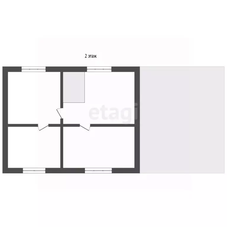 Дом в Ярославская область, Рыбинск ул. Баумана, 25 (140 м) - Фото 2