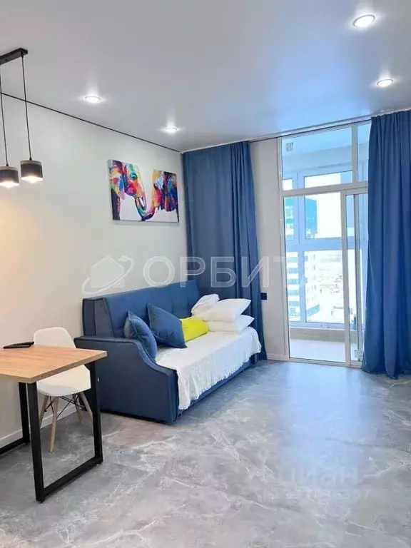 Студия Тюменская область, Тюмень ул. Павла Никольского, 10к1 (26.0 м) - Фото 1