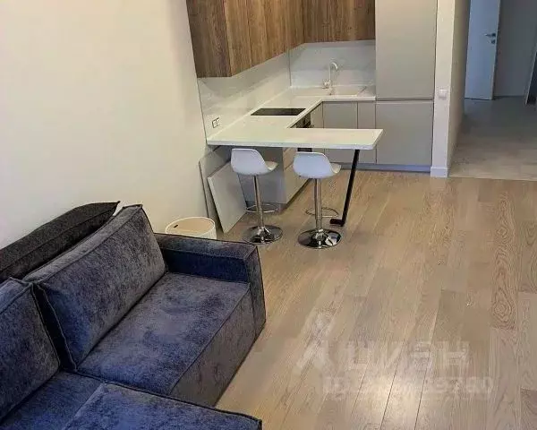 Студия Москва Акватория жилой комплекс, С2 (35.0 м) - Фото 1