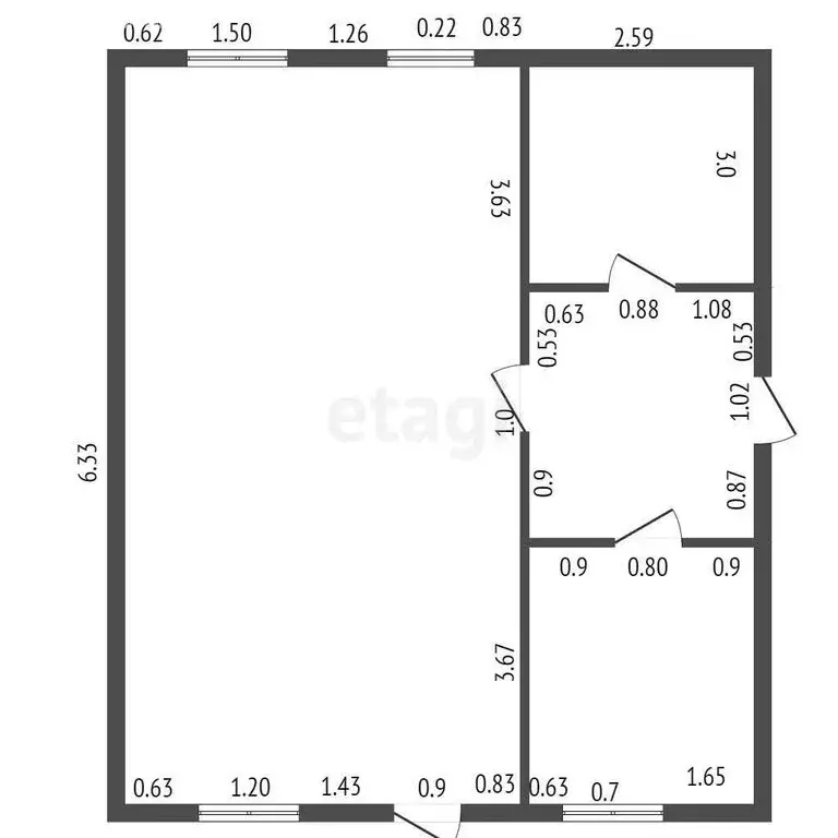 Дом в посёлок Парголово, СНТ Климовец, Берёзовая улица (200 м) - Фото 0