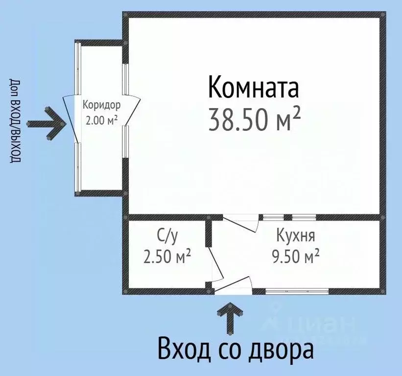 Офис в Дагестан, Махачкала ул. Абдулхакима Исмаилова, 46А (53 м) - Фото 2