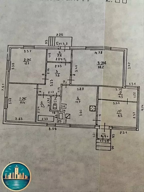 Дом в Калининградская область, Зеленоградск ул. Морская, 3 (82 м) - Фото 2