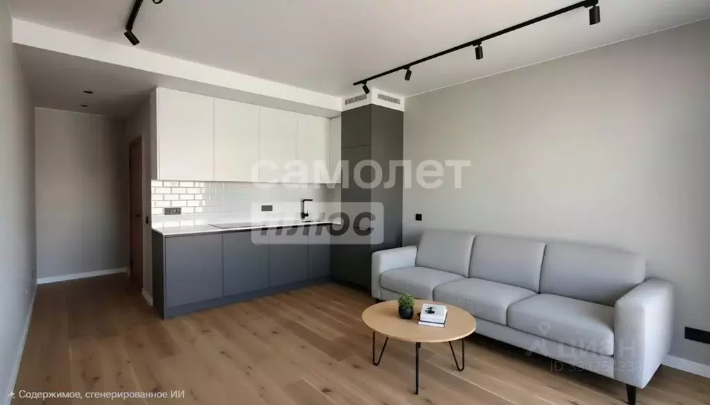 Студия Ленинградская область, Всеволожск Степной просп., 16к3 (20.3 м) - Фото 1