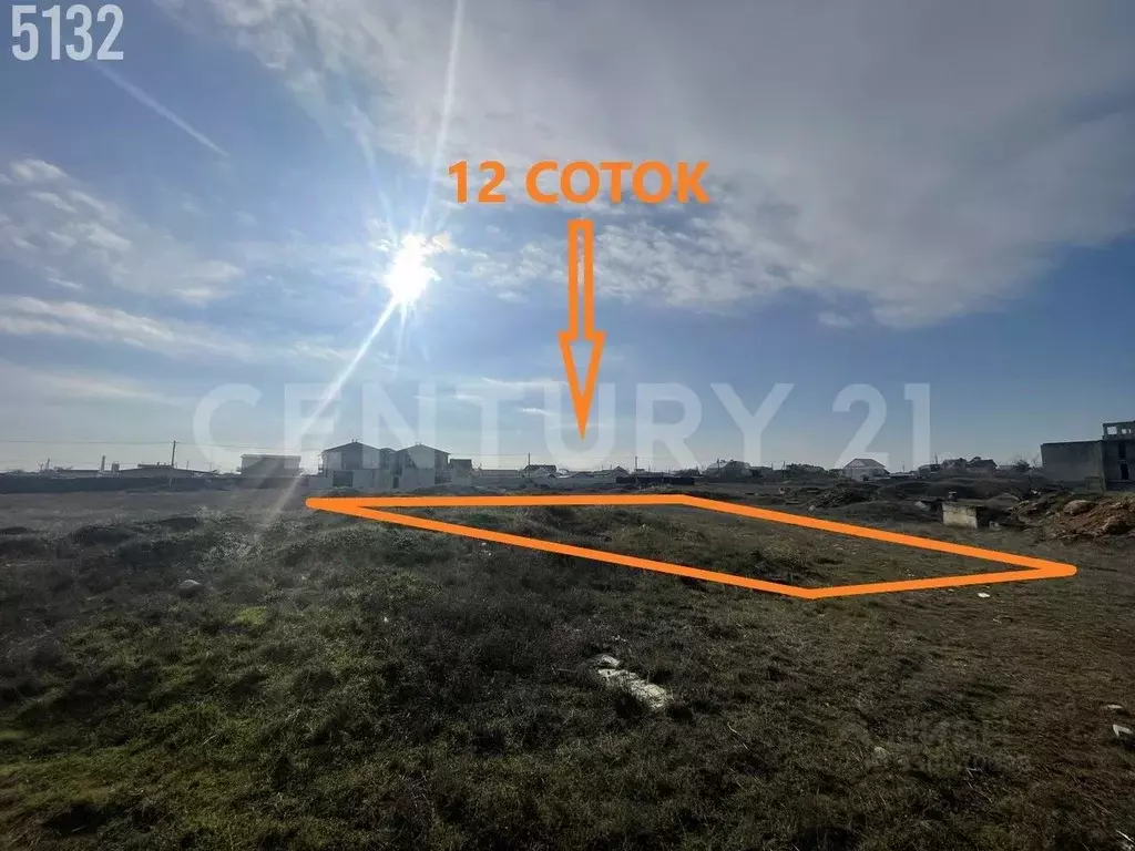 Участок в Крым, Сакский район, с. Уютное ул. Маршала Рокоссовского, 7А ... - Фото 2