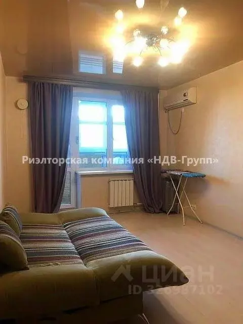 1-к кв. Хабаровский край, Хабаровск Ленинградская ул., 4 (33.3 м) - Фото 1