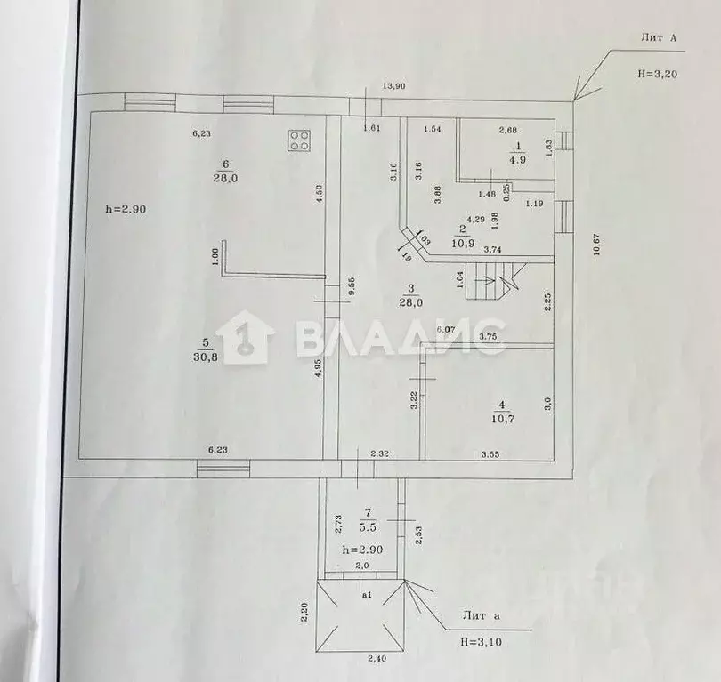 Дом в Башкортостан, Стерлитамакский район, Отрадовский сельсовет, д. ... - Фото 2