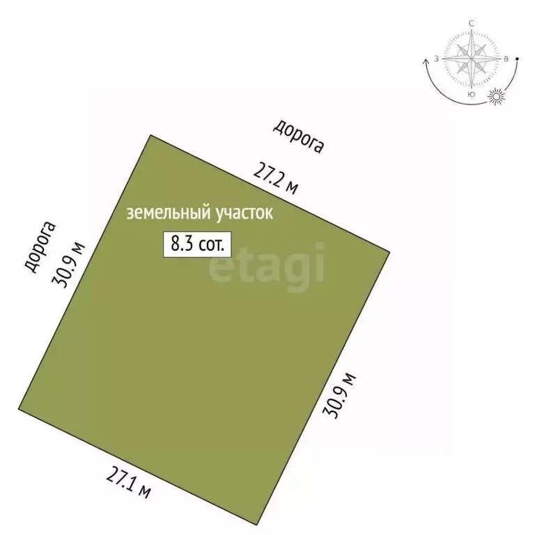Участок в Калининградская область, Зеленоградский муниципальный округ, ... - Фото 1
