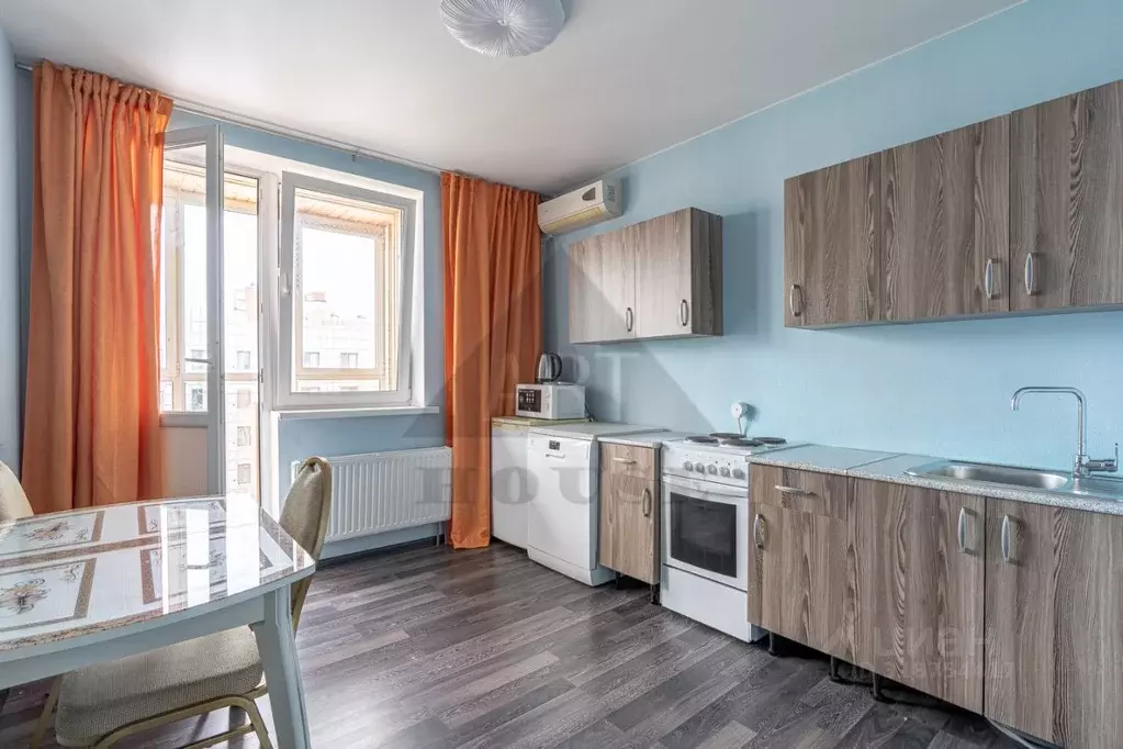 1-к кв. Татарстан, Казань ул. Братьев Батталовых, 20к2 (34.4 м) - Фото 1