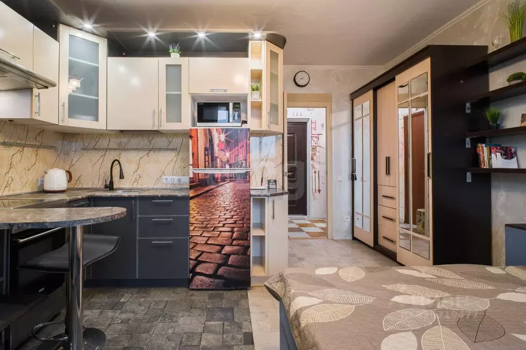 Студия Ленинградская область, Мурино Всеволожский район, просп. ... - Фото 1