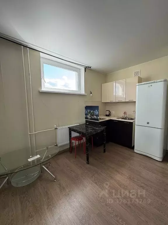 Студия Тюменская область, Тюмень ул. Червишевский Тракт, 47к2 (28.0 м) - Фото 1