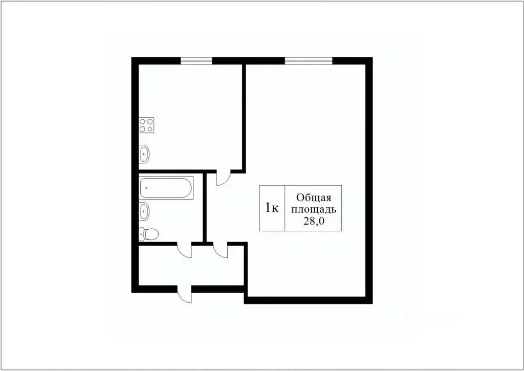 1-к кв. Кемеровская область, Осинники ул. Победы, 19 (29.8 м) - Фото 2