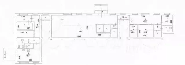 Торговая площадь в Москва Измайловский бул., 38 (203 м) - Фото 1