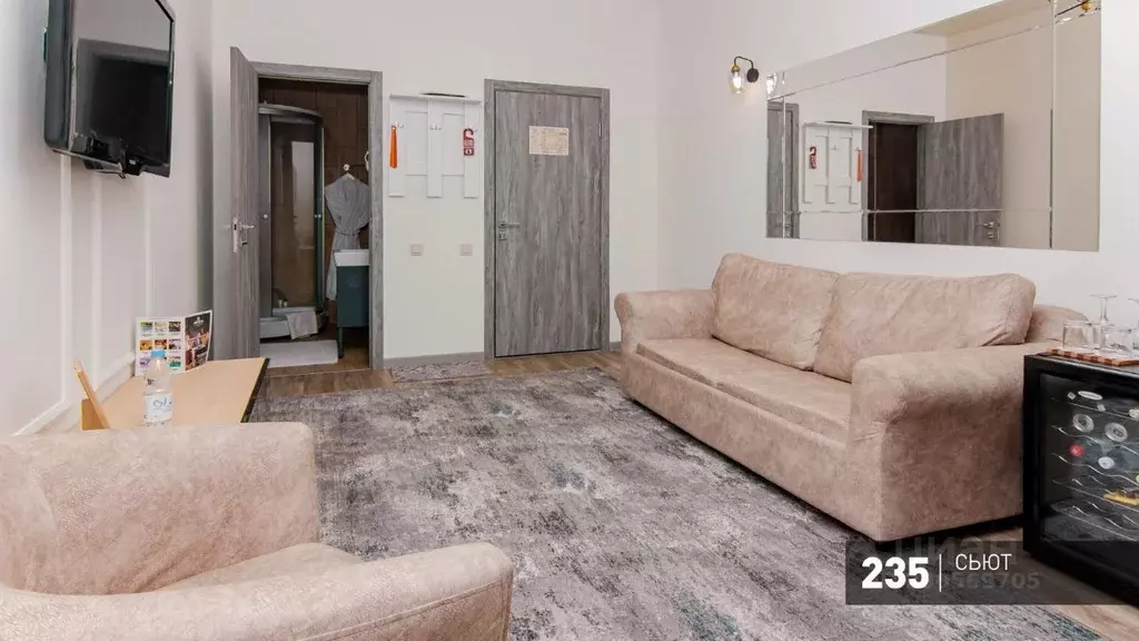 Комната Челябинская область, Челябинск ул. Дзержинского, 93Б (35.0 м) - Фото 2