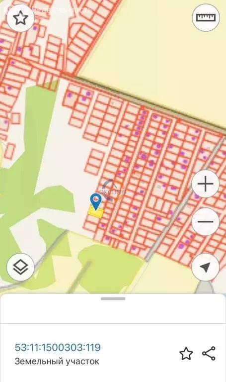 Участок в Савинское сельское поселение, деревня Сперанская Мыза (15 м) - Фото 1