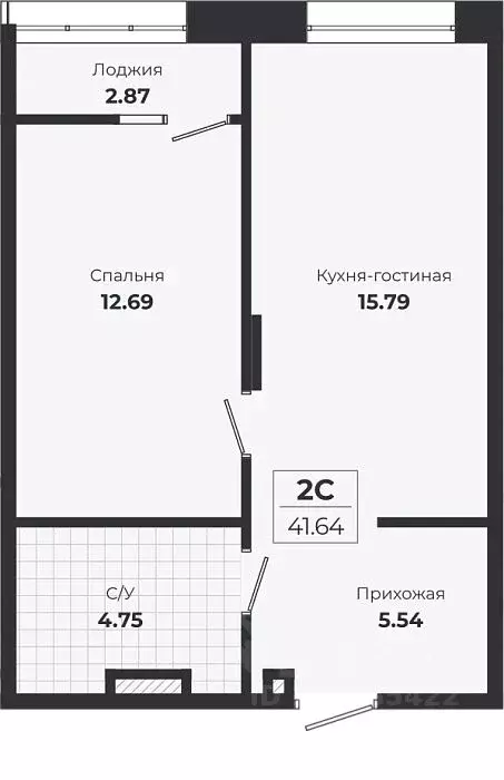 1-к кв. Новосибирская область, Новосибирск Лесоперевалка мкр, Ясный ... - Фото 0