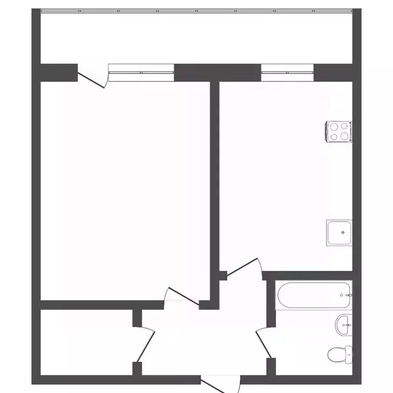 1-к кв. Тюменская область, Тюмень ул. Суходольская, 14 (34.3 м) - Фото 2