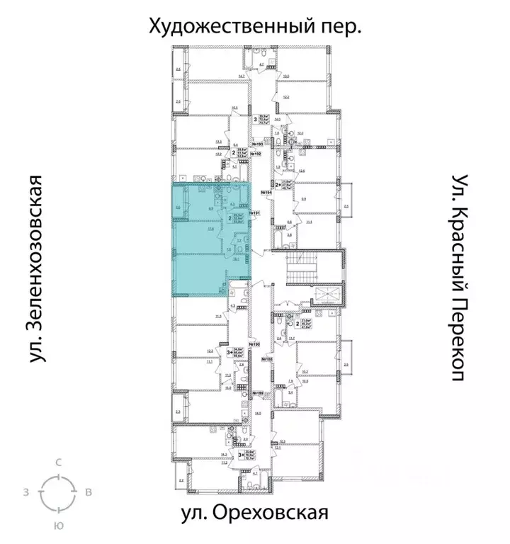 2-к кв. Нижегородская область, Нижний Новгород Смородина жилой ... - Фото 2