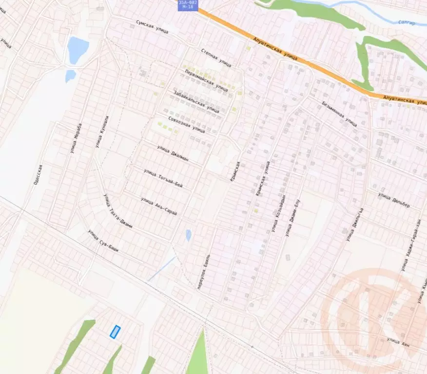 Участок в Крым, Симферопольский район, Добровское с/пос, с. Пионерское ... - Фото 1