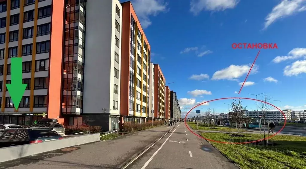 Помещение свободного назначения в Санкт-Петербург просп. Ветеранов, ... - Фото 2