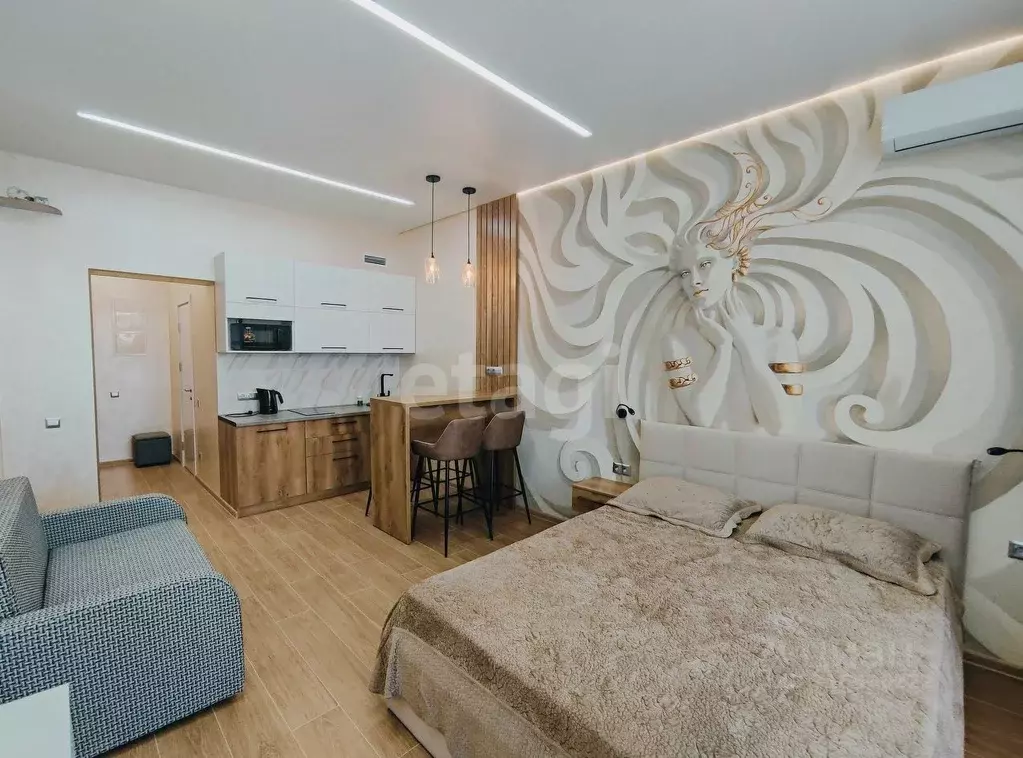 Студия Севастополь ул. Парковая, 7 (30.0 м) - Фото 0
