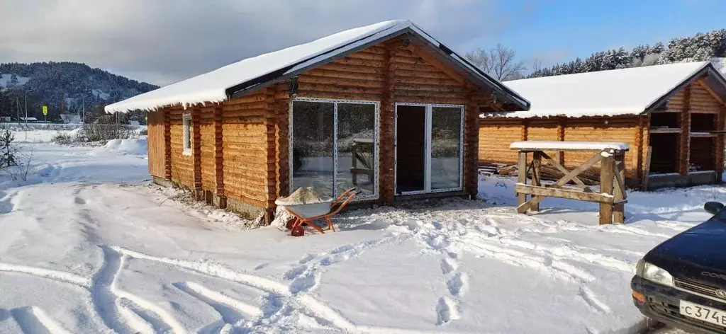 Дом в Алтай, Майминский район, с. Кызыл-Озек ул. Дорожников (36 м) - Фото 0