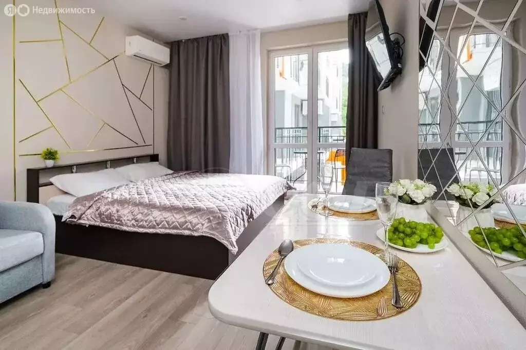 Квартира-студия: Сочи, улица Искры, 88к1 (27.4 м) - Фото 2