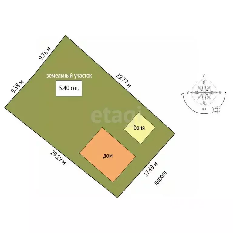 Дом в Мордовия, Саранск Уфимская ул., 33 (71 м) - Фото 1