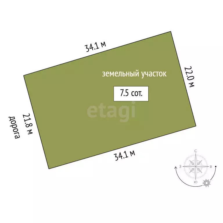 Участок в Тюменский муниципальный округ, ТСН Серебряный Бор плюс, ... - Фото 1