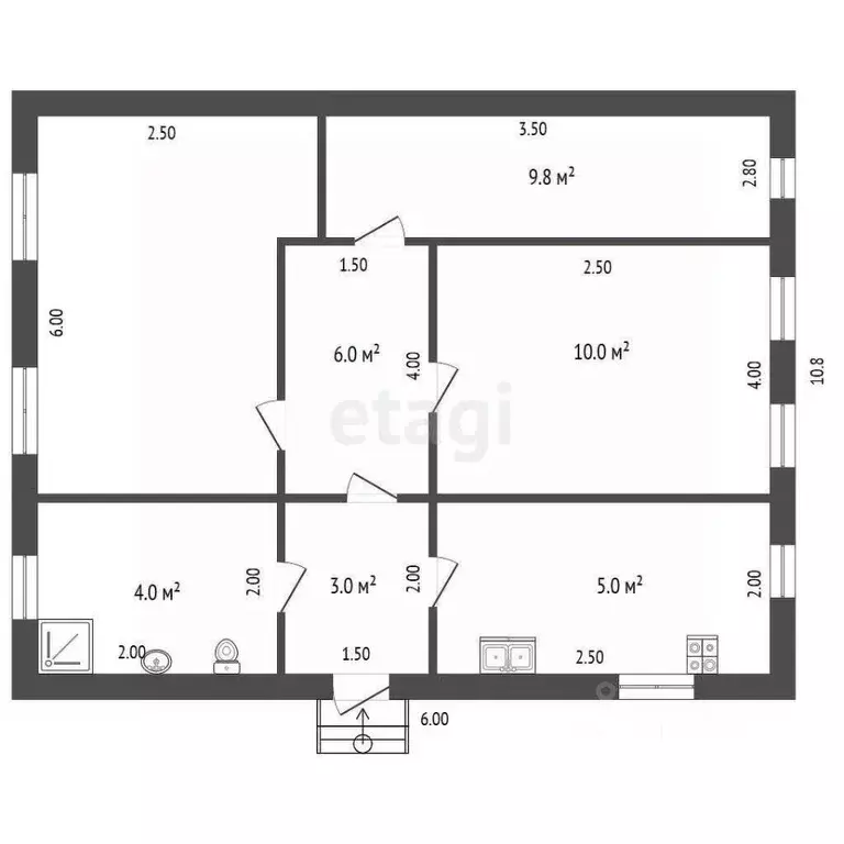 Дом в Крым, Кировский район, Старый Крым городское поселение ул. ... - Фото 2