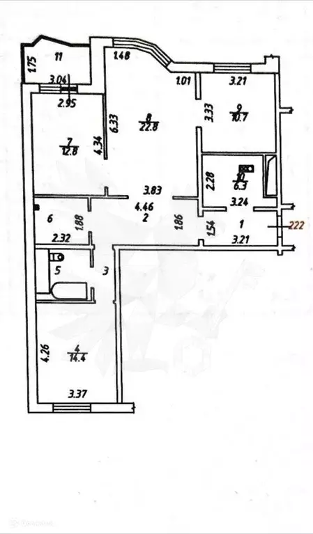 Продаётся 3-к квартира, 92.5 м - Фото 1