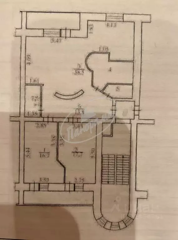 3-к кв. Калужская область, Калуга ул. Циолковского, 67/1 (102.0 м) - Фото 2