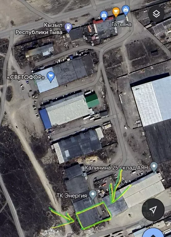 Склад в Тыва, Кызыл ул. Калинина, 25Б (1740 м) - Фото 2
