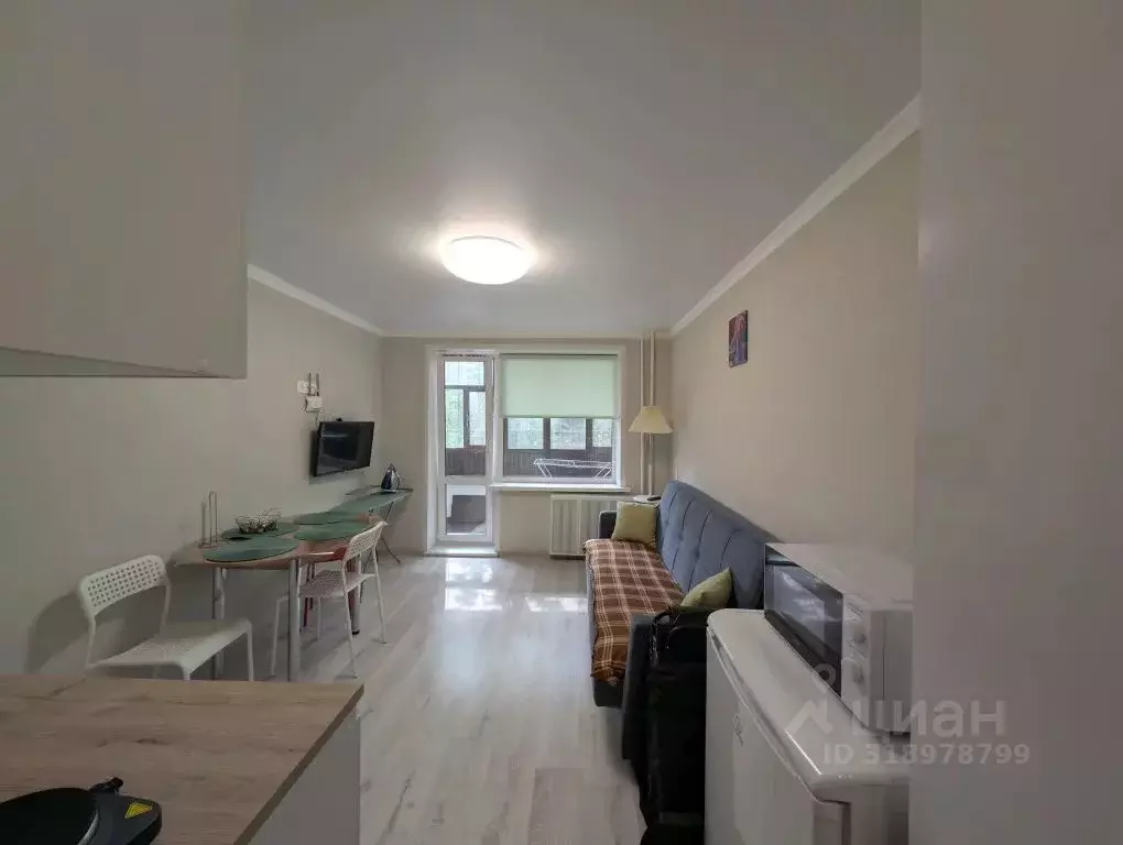 1-к кв. Татарстан, Казань ул. Четаева, 36 (21.0 м) - Фото 0