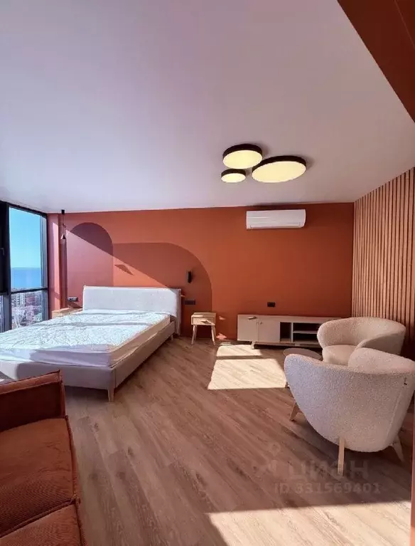 1-к кв. Краснодарский край, Сочи Адлер жилрайон, ул. Ленина, 298Бк5 ... - Фото 2
