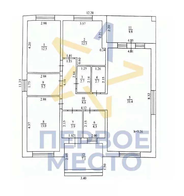 Дом в Башкортостан, Благовещенск ул. Гражданская, 15 (121 м) - Фото 2