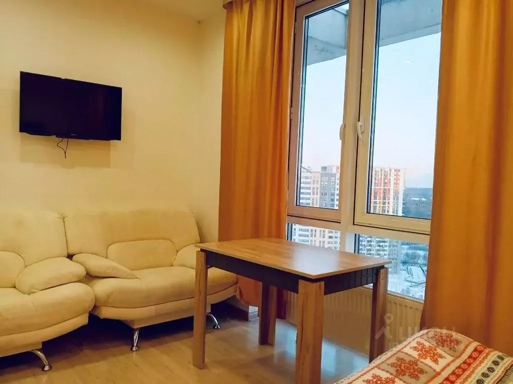 Студия Москва пос. Коммунарка, ул. Бачуринская, 7к1 (26.0 м) - Фото 2