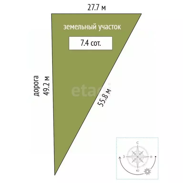 Участок в Костромская область, Кострома Струя-2 СНТ,  (7.4 сот.) - Фото 1