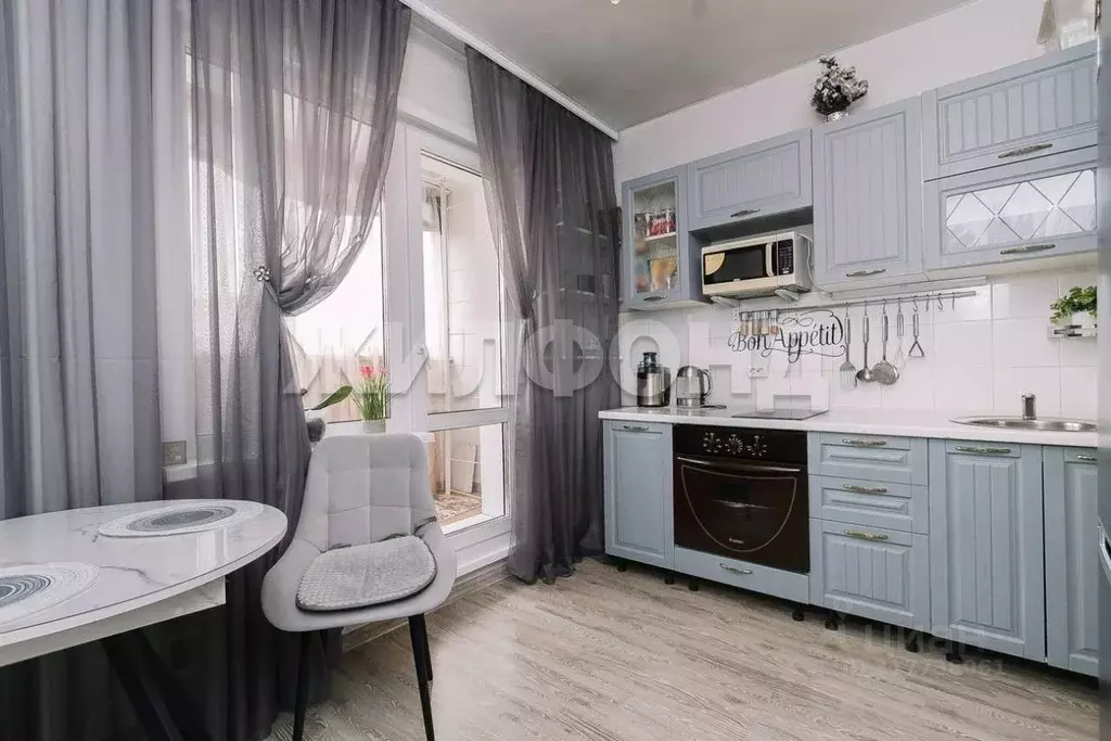 1-к кв. Новосибирская область, Новосибирск ул. Николая Сотникова, 2 ... - Фото 1