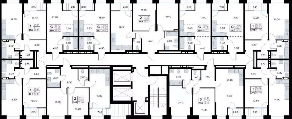 1-к кв. Приморский край, Владивосток ул. Нейбута, 135 (42.4 м) - Фото 2
