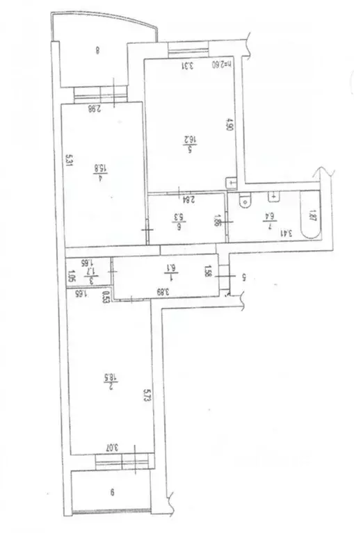 2-к кв. Алтайский край, Барнаул тракт Павловский, 293 (70.0 м) - Фото 2