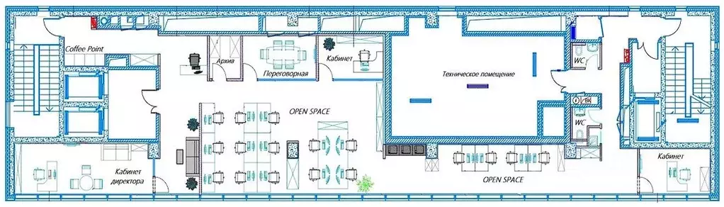 Офис в Москва Валовая ул., 35 (295 м) - Фото 2