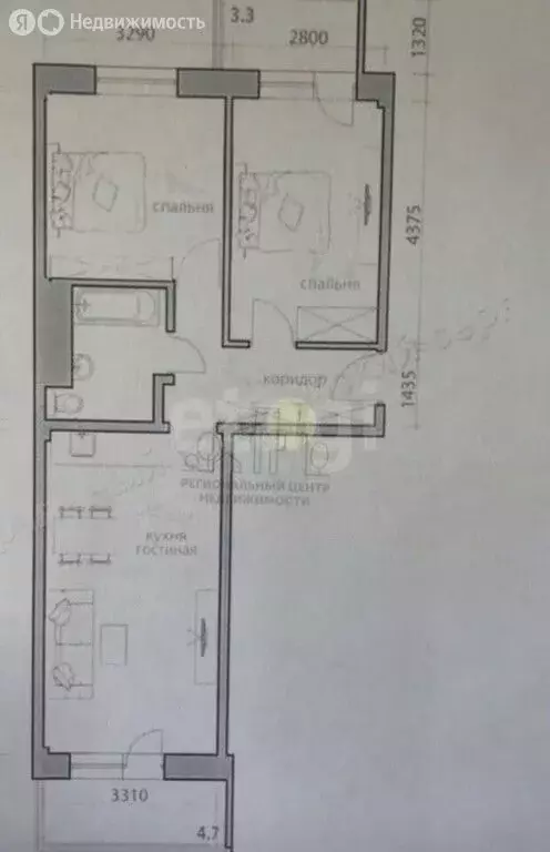 3-комнатная квартира: Иркутск, Култукская улица, 101/1 (63 м) - Фото 1