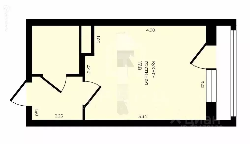 Студия Ленинградская область, Кудрово г. Всеволожский район, Заневское ... - Фото 2
