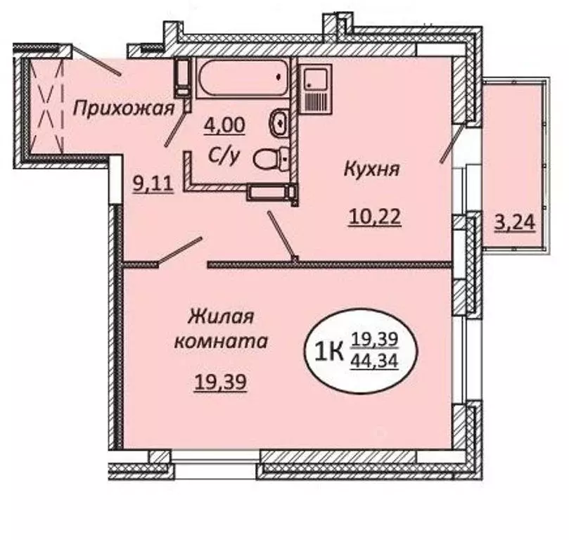 1-к кв. Новосибирская область, Новосибирск ул. Авиастроителей, 18 ... - Фото 0