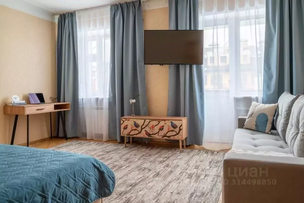 1-к кв. Татарстан, Казань ул. Волкова, 26 (38.0 м) - Фото 0